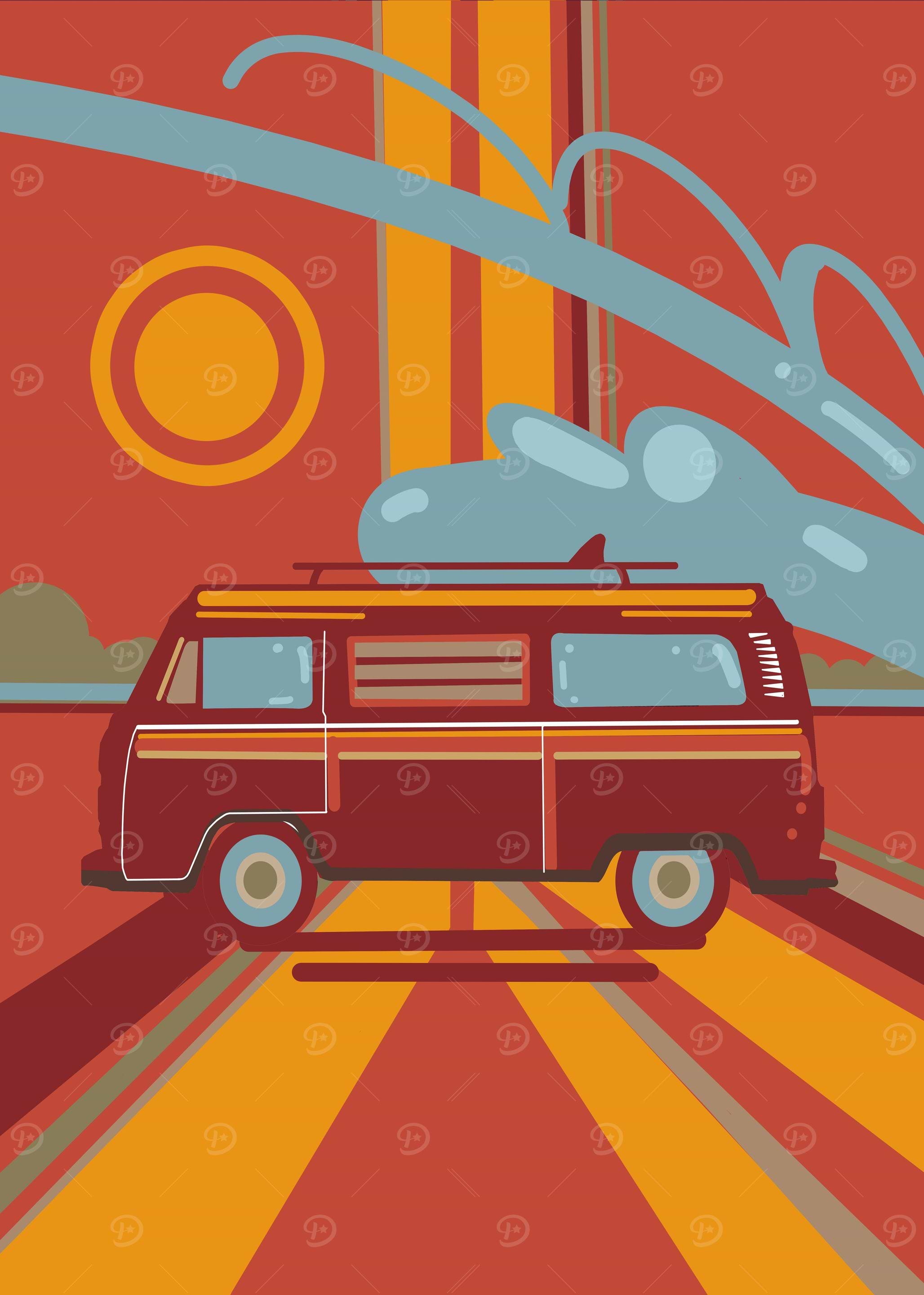 retro summer