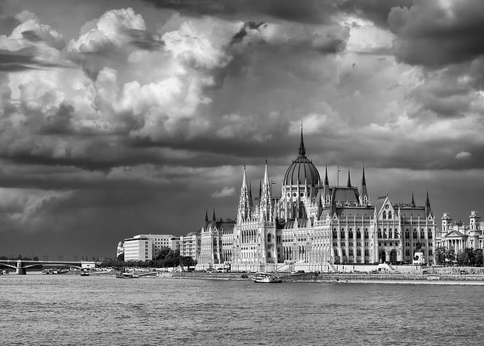 Budapest in monochrome