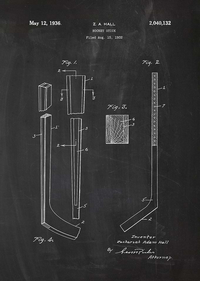 1932 Hockey Stick