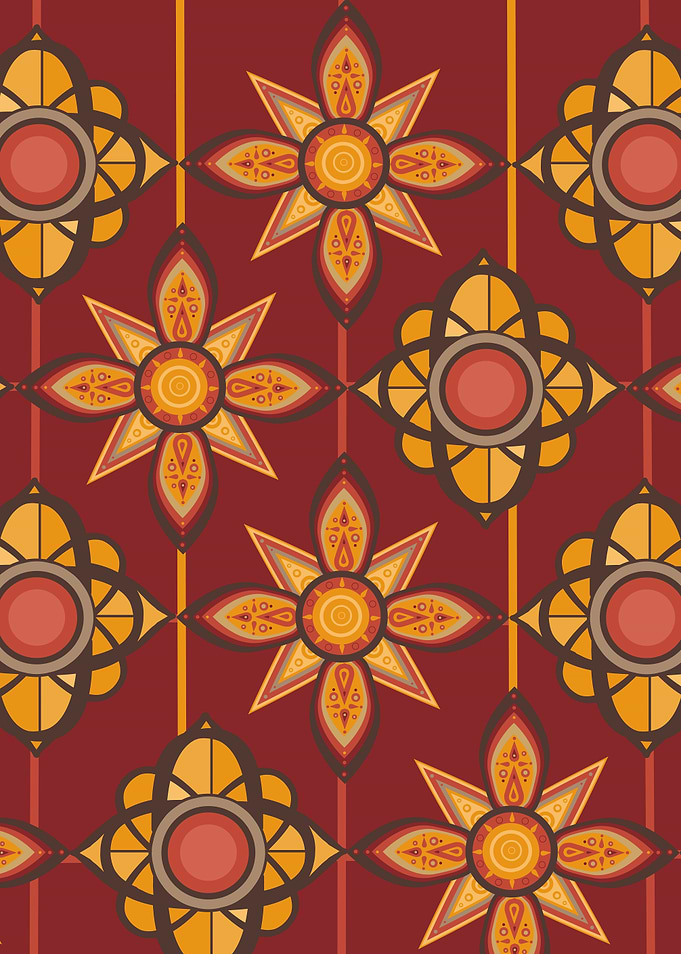 retro pattern 5