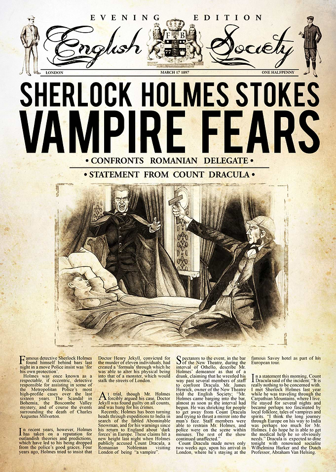 Sherlock Holmes vs Dracula