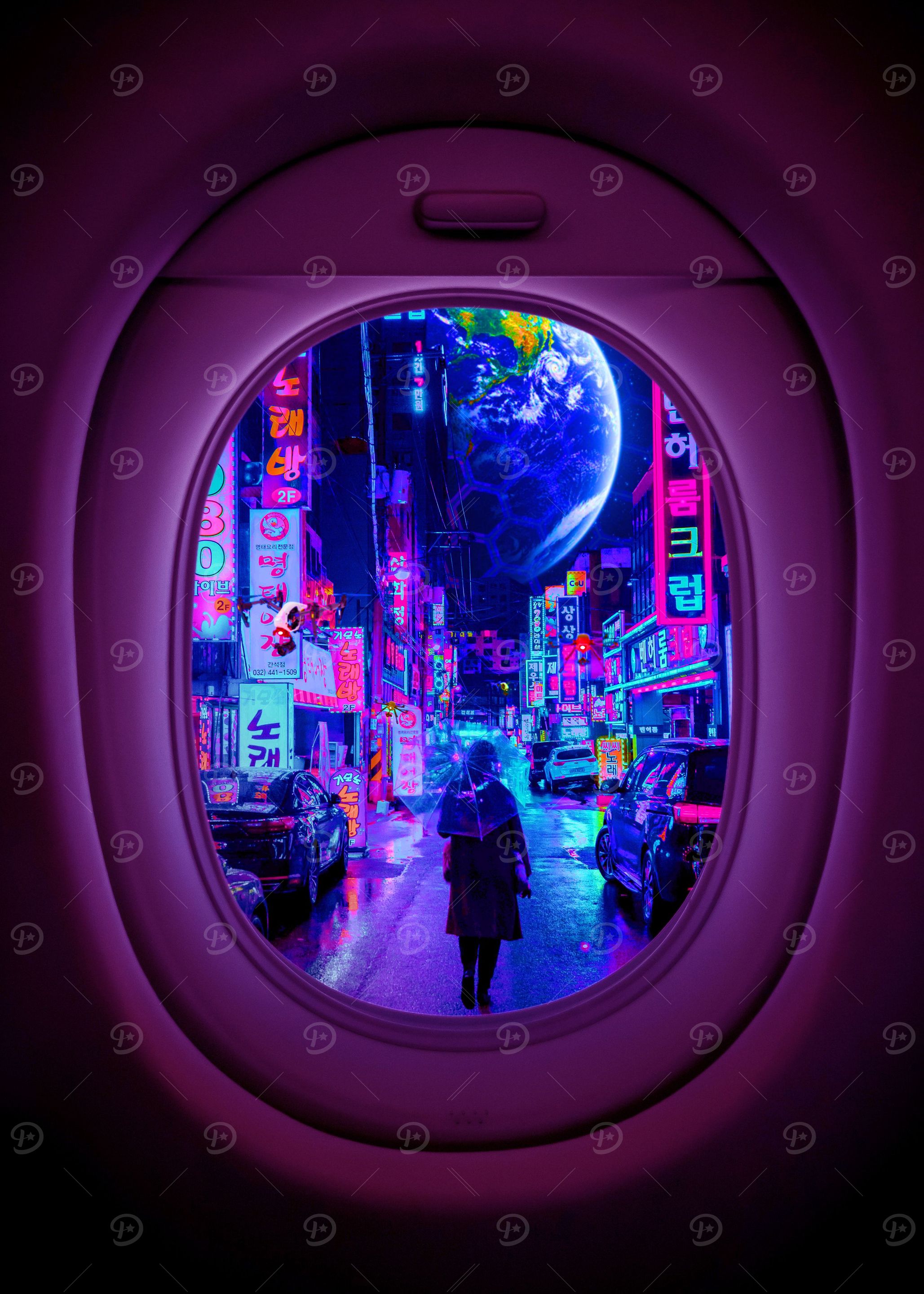 2nd Earth on your window