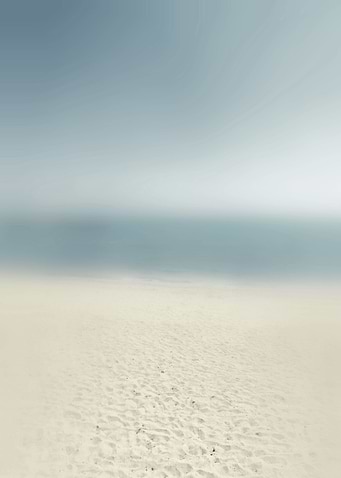 Pastel beach