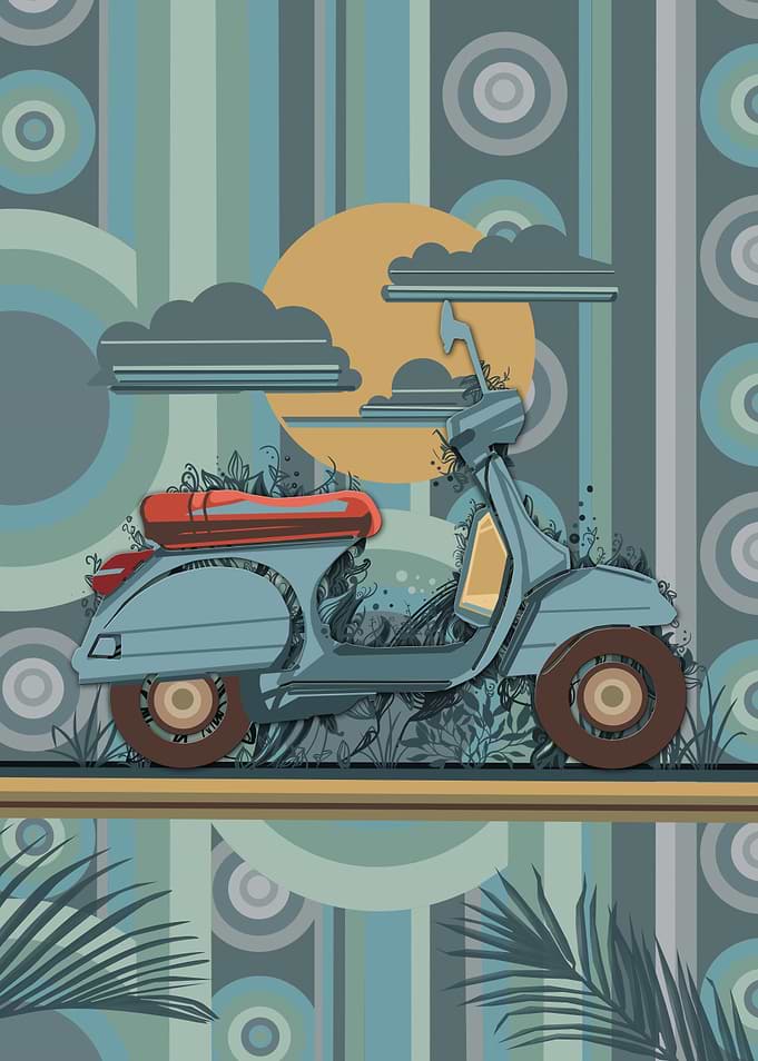 retro scooter 5