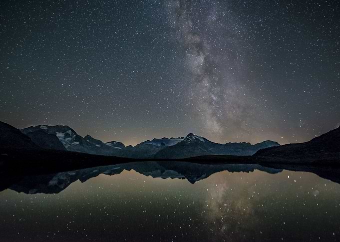the night time