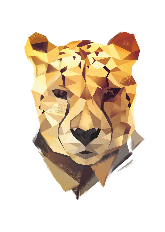 Cheetah white