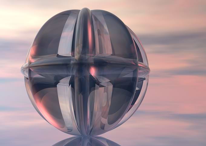 Sphere at Dusk