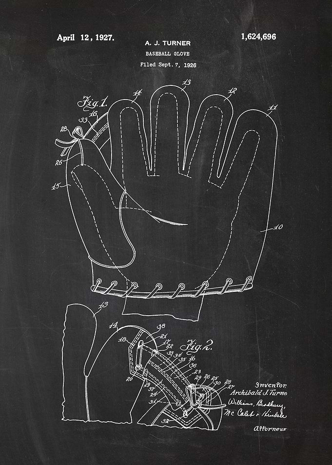 1926 Baseball Glove