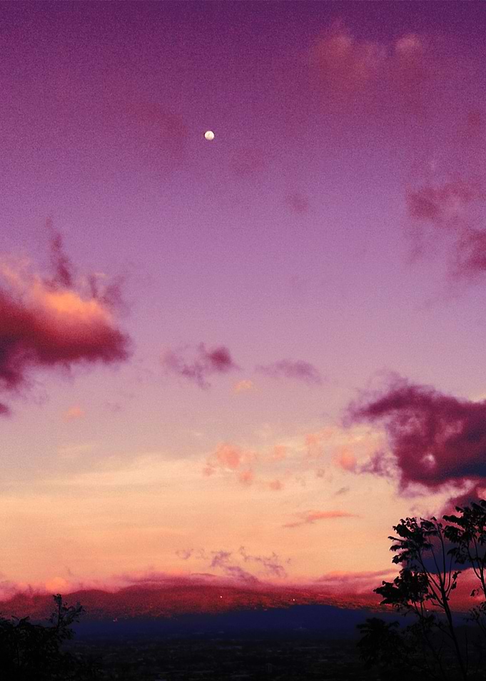 Pink sky