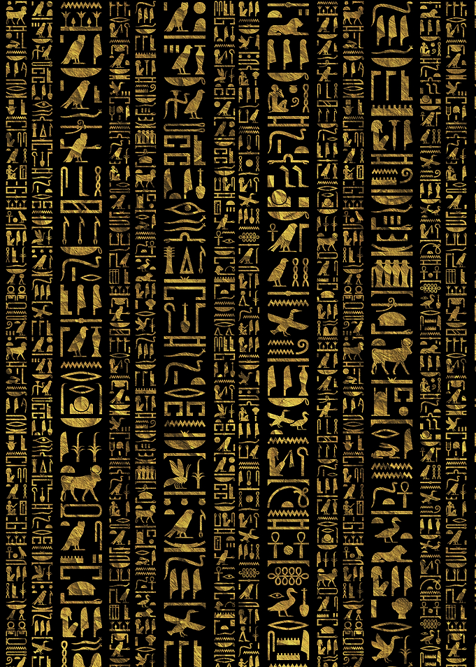 Egyptian hieroglyphs