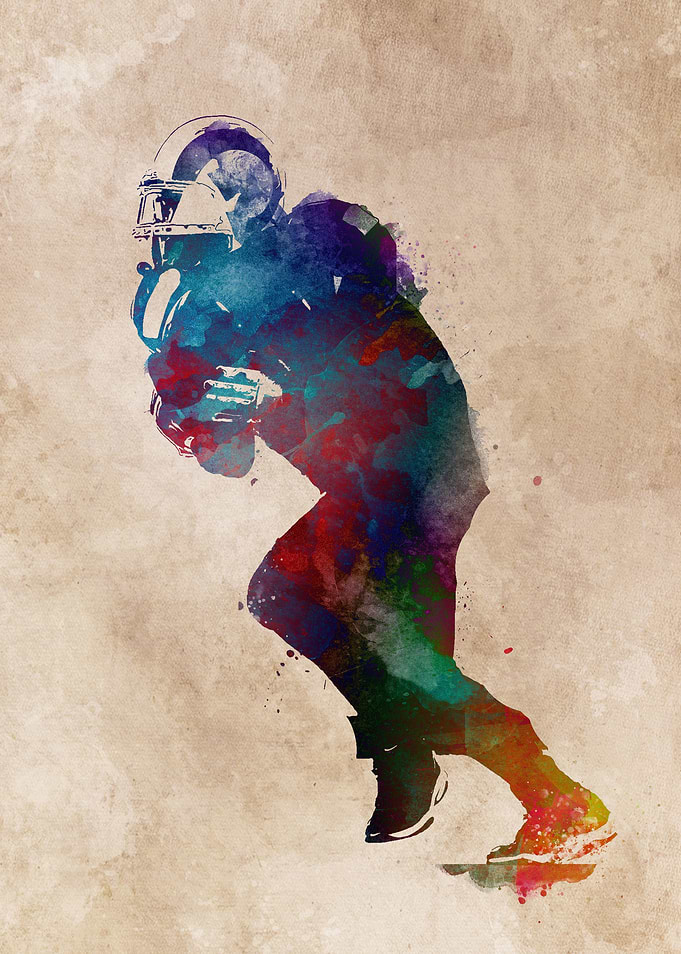 American football player