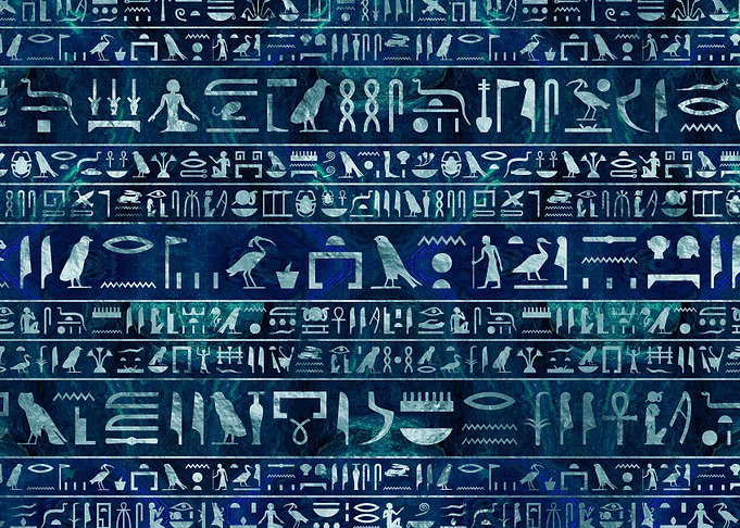 Egyptian hieroglyphs