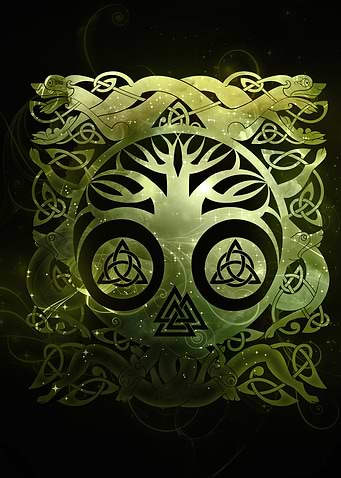 Tree of life Yggdrasil