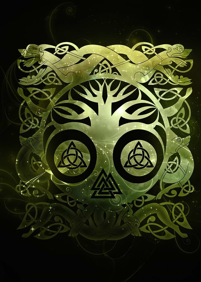 Tree of life Yggdrasil