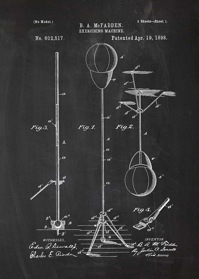 1898 Exercising Machine