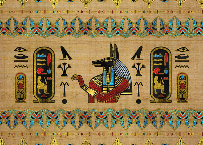 Egyptian Anubis Ornament