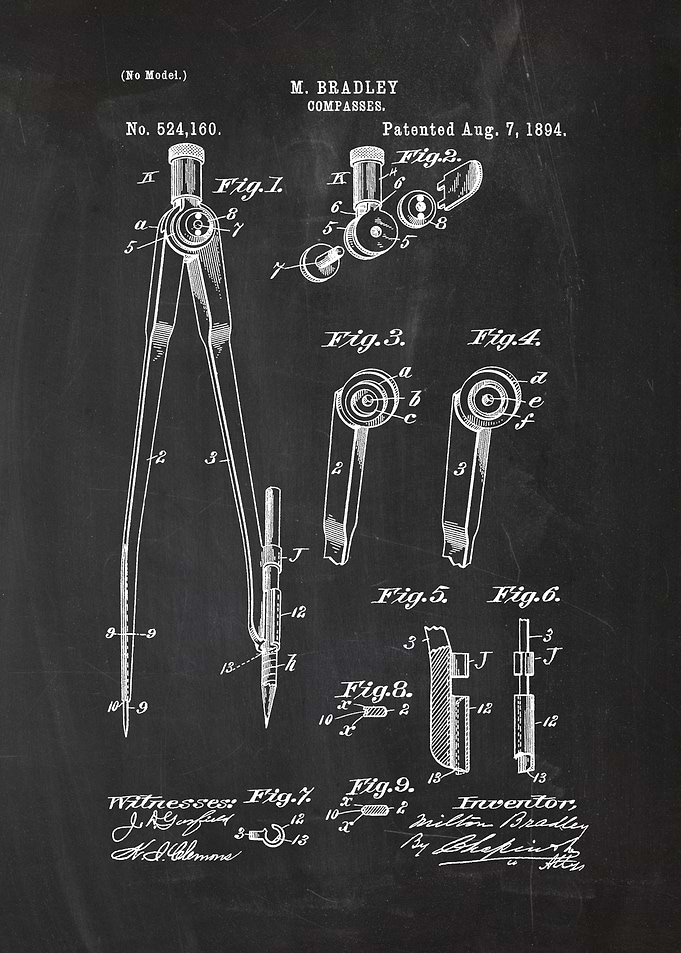 1894 Compasses - Patent