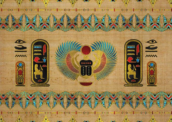 Egyptian Scarab Ornament