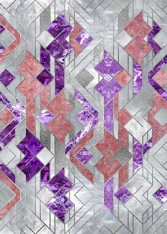Amethyst and Rose quartz