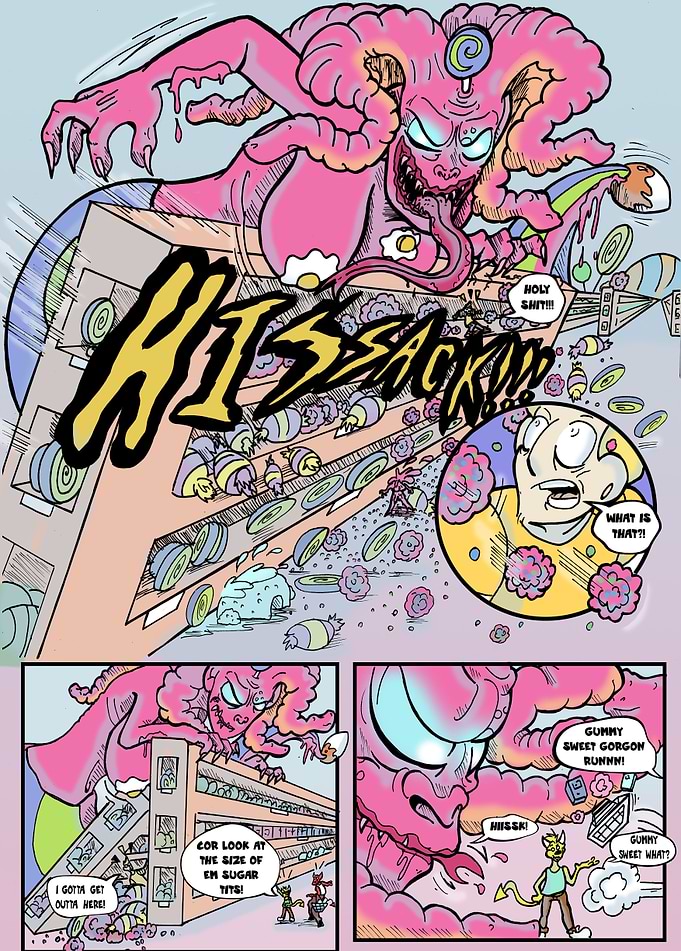 Gorgon Attack!