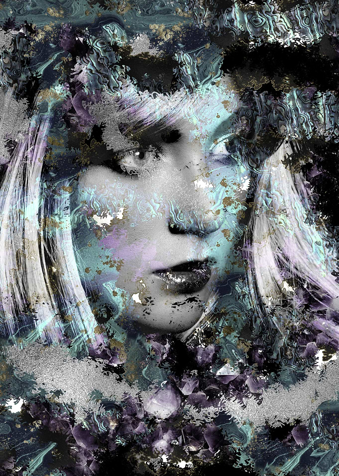 Female Face Composition