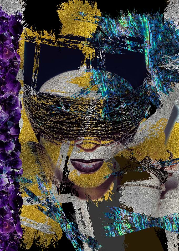 Composition Female face