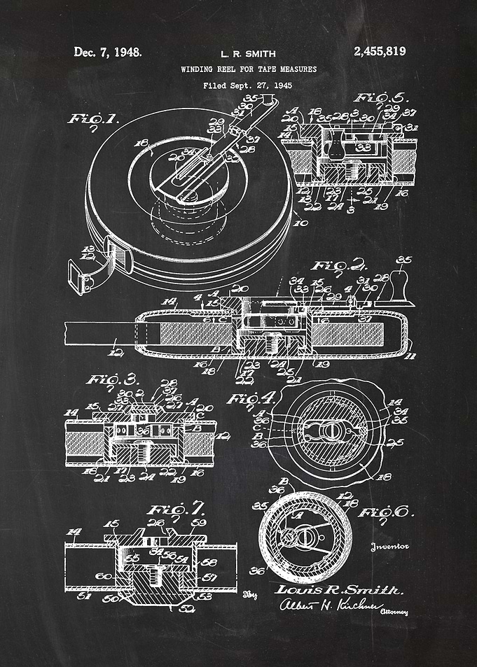 1945 Winding Reel for Tape