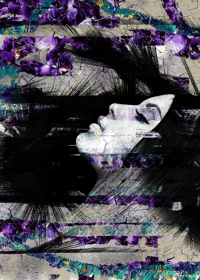 Composition Female face