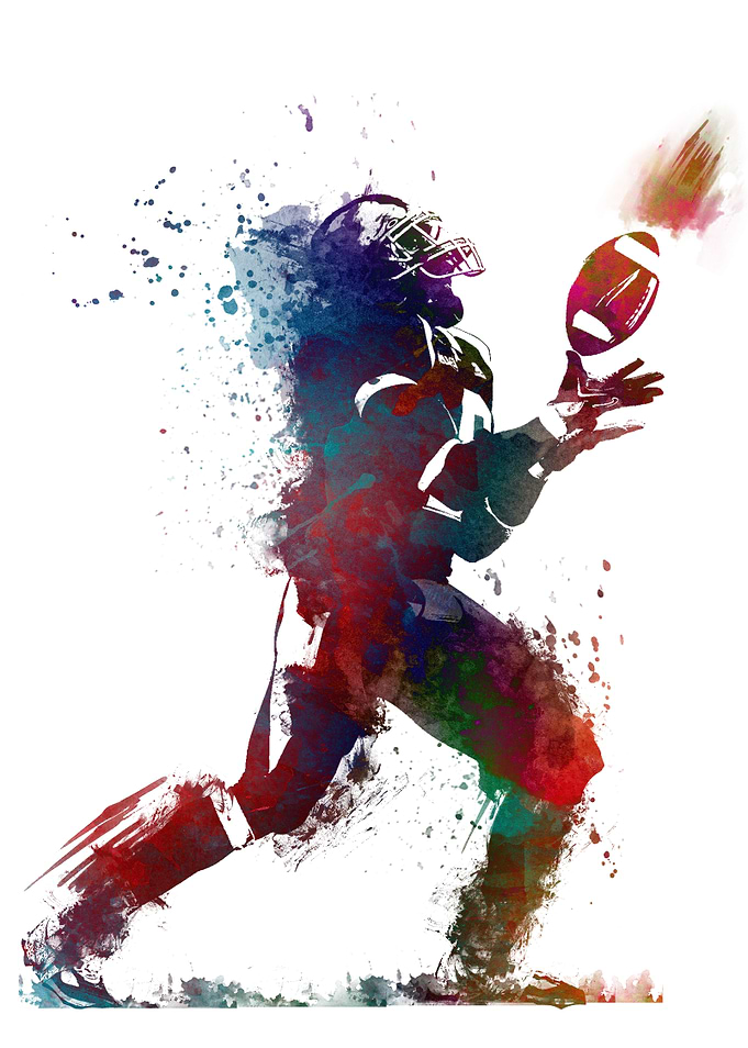 American football play