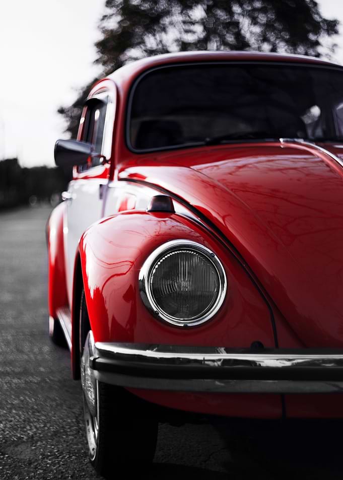 Volks Beetle 1971 red