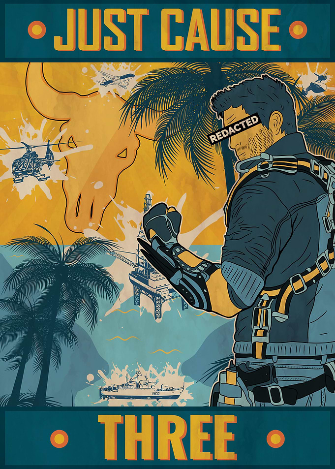 JC3 Retro Art