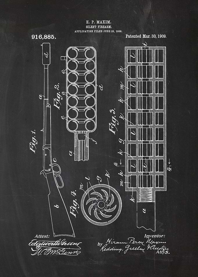 1908 Silent Firearm