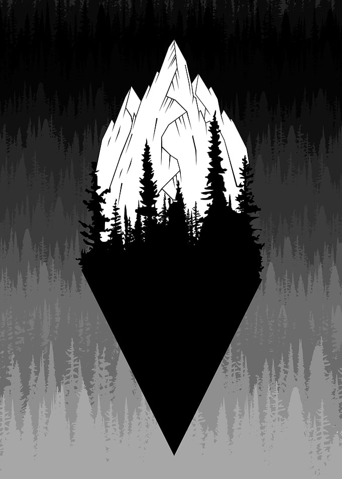 Mountains Forest