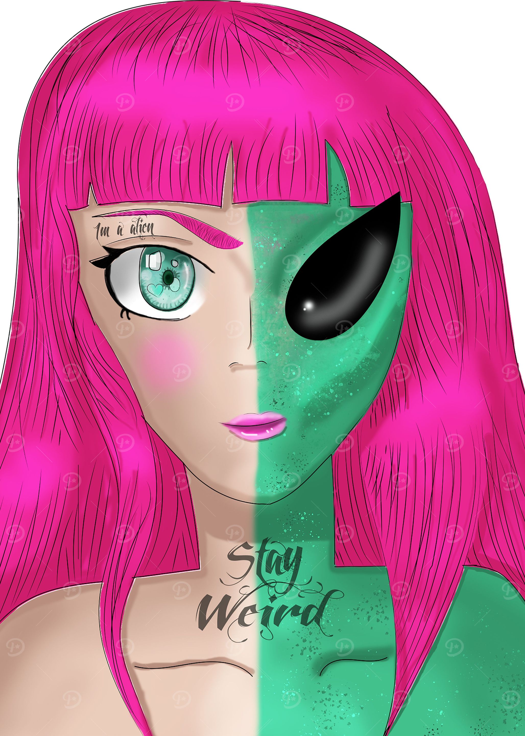 Lil Alien Girl