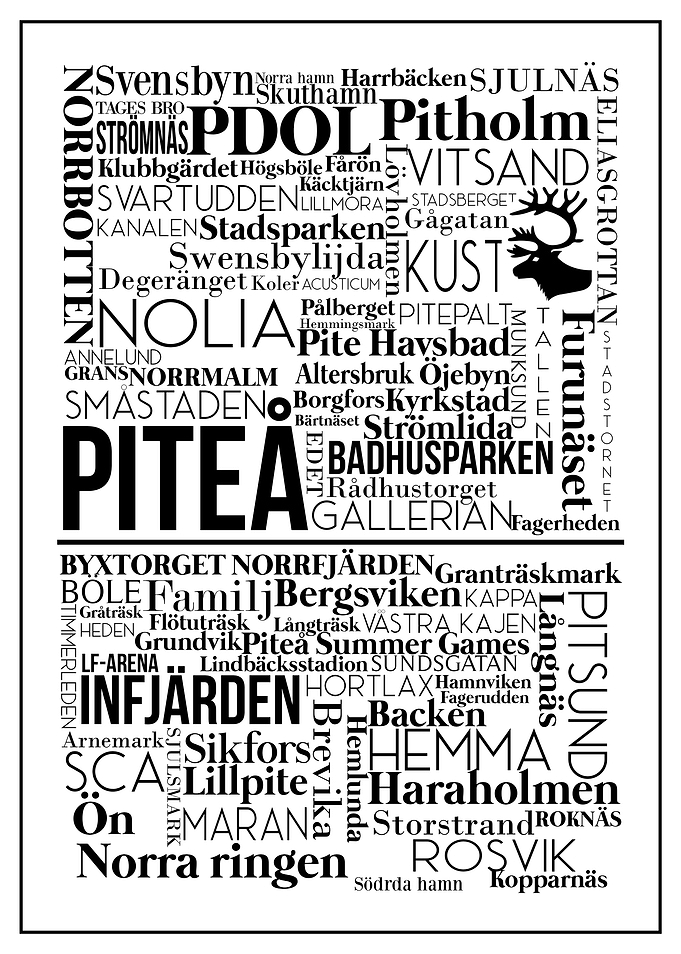 Places Around Piteå
