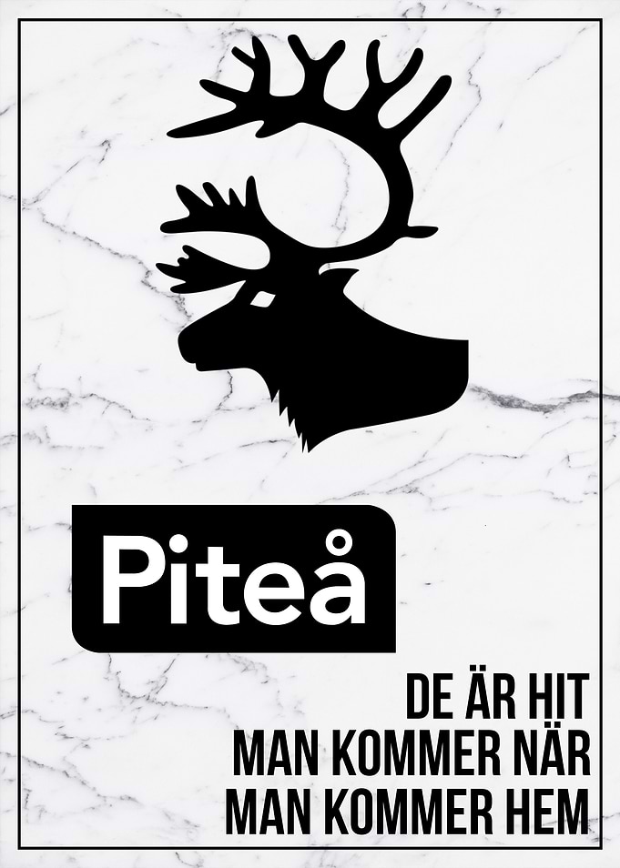 Piteå in Marble