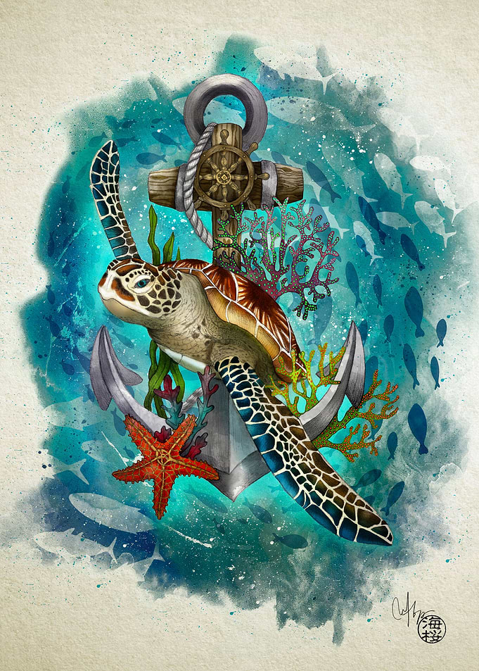Turtle and Sea