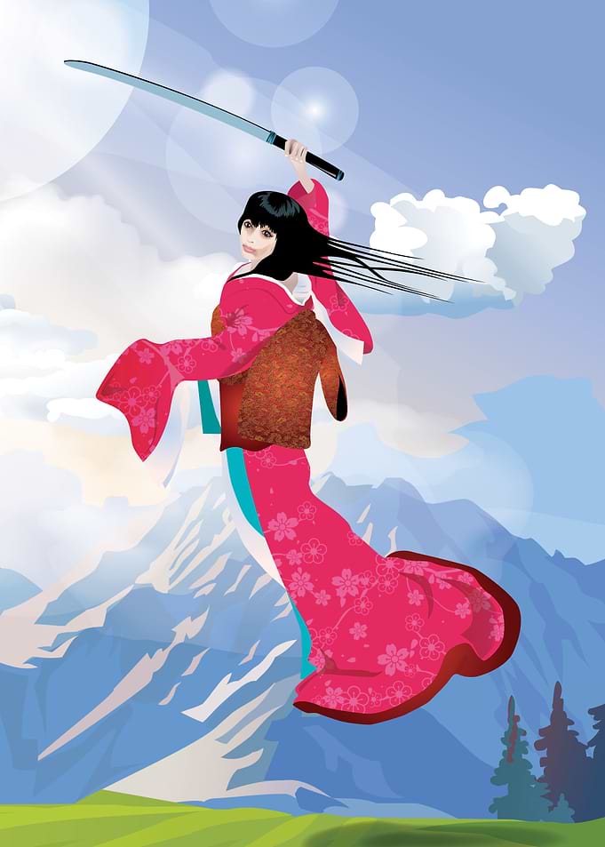 geisha warrior