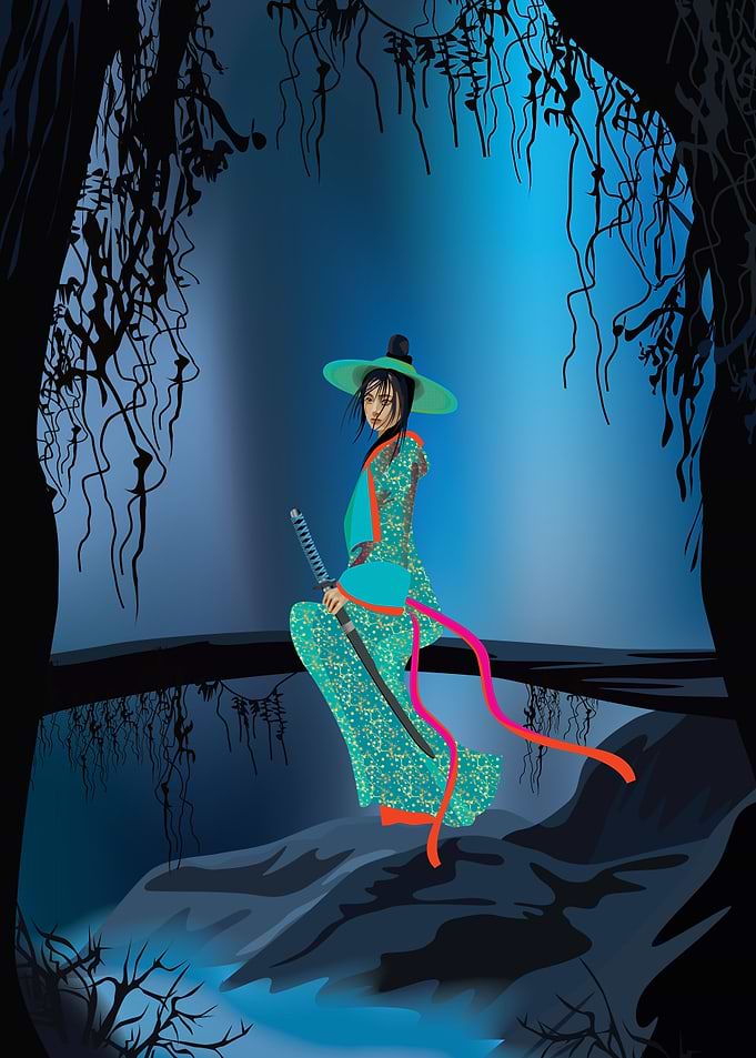 geisha warrior