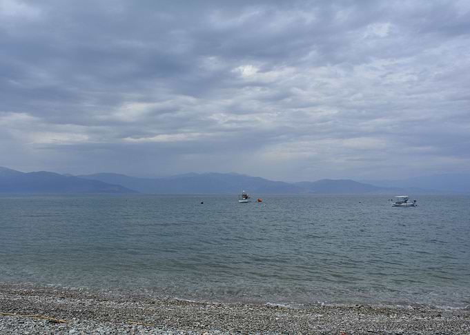 The Greek sea