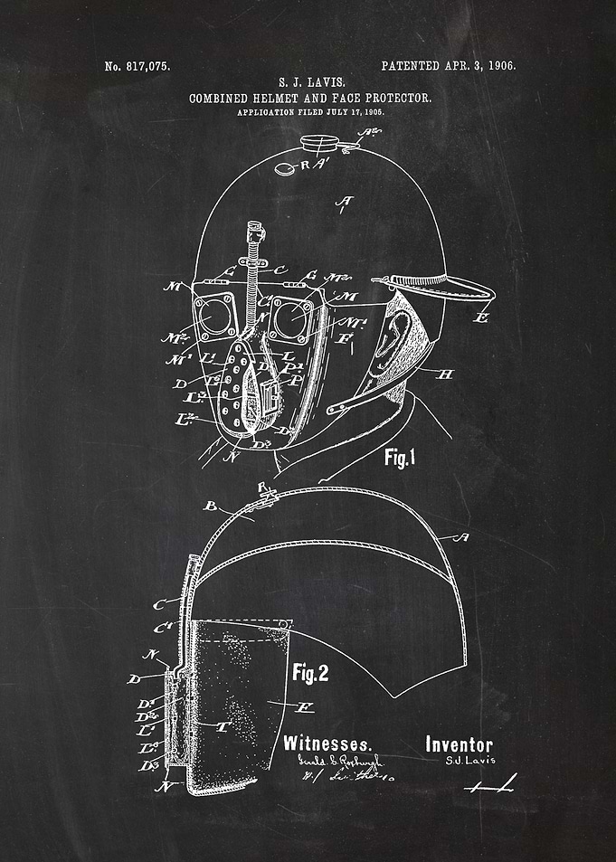 Helmet and Face Protector