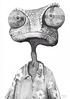 Rango Pen dot Drawing