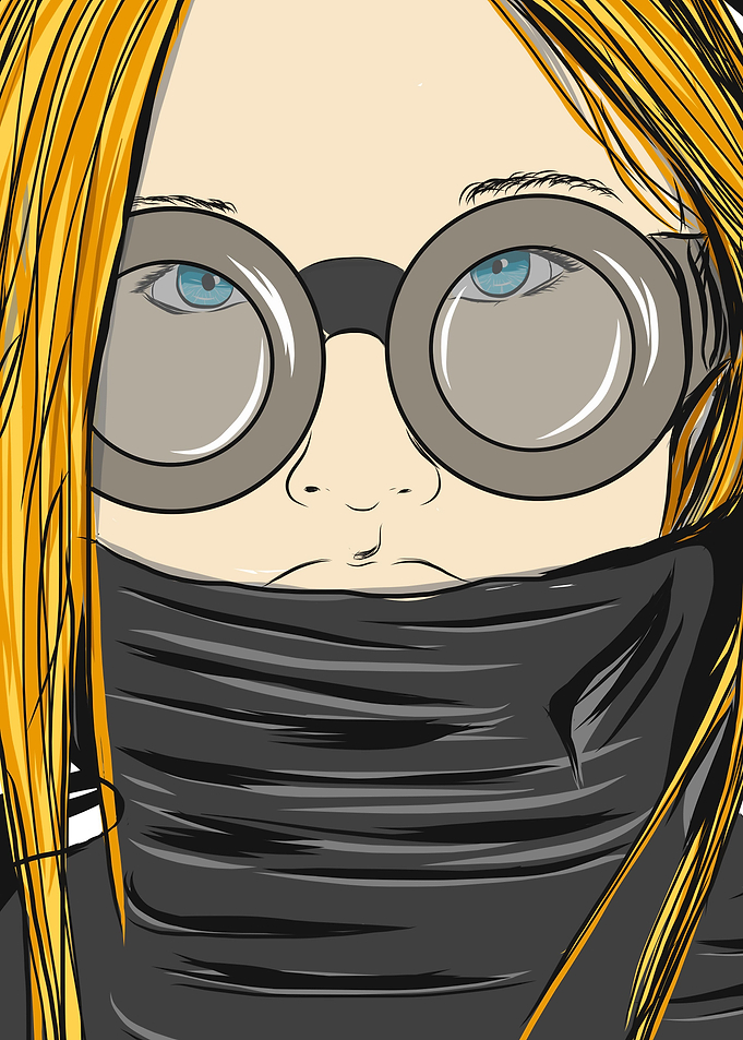 Bloondy bleu Eyes