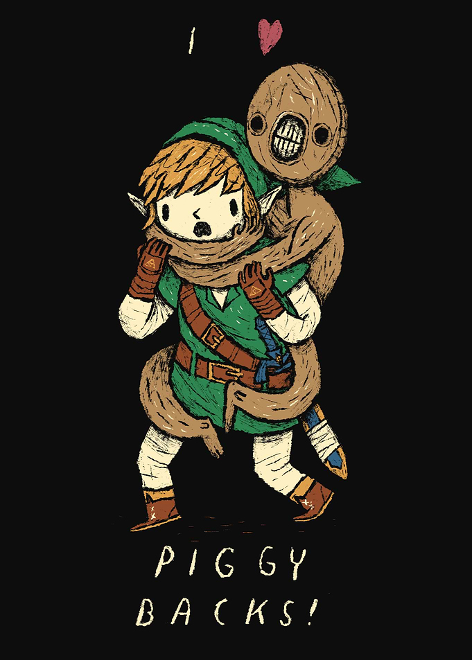 i love piggy backs