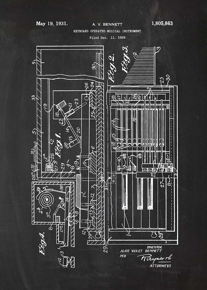 Keyboard Operated Instr.