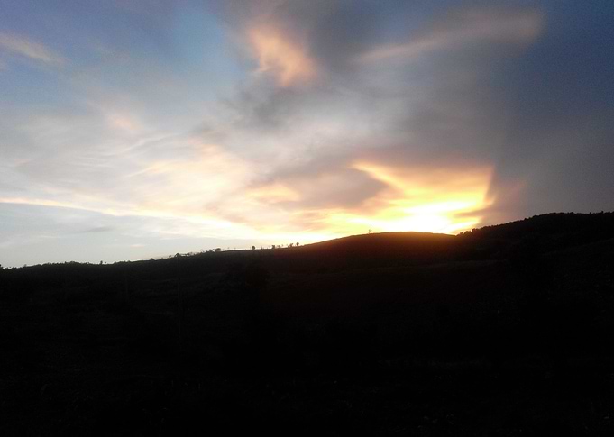country sunset