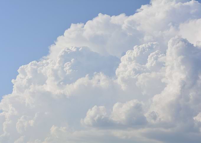 White cloud