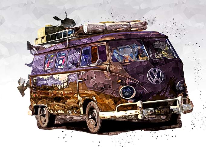 Retro camping