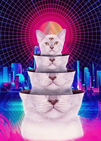 Trip Three-Eyed Kitten