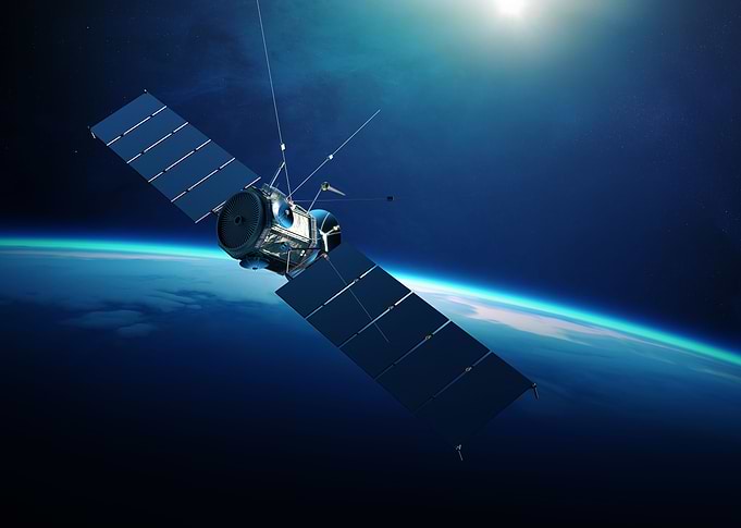 satellite orbiting earth